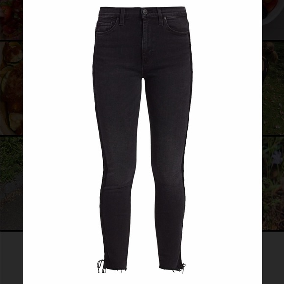 Hudson Jeans Pants - Hudson Lace Up Skinny Jeans